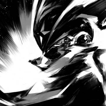 黒白02