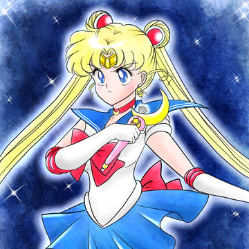 戦うセーラームーン