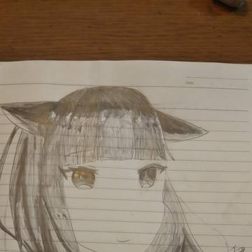 いろは唄の緋惺さんを模写してみた