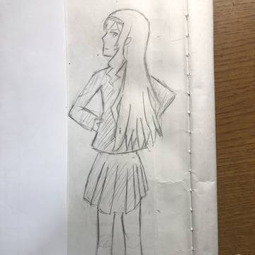 見返り美人・西條クロディーヌ