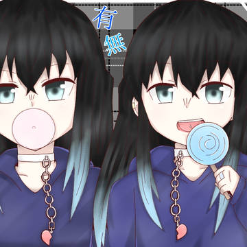 【時透兄弟】有一郎くんと無一郎くん｢初描き｣