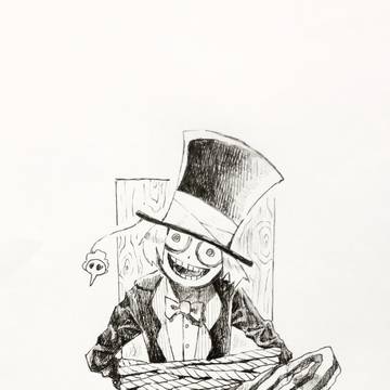 漫画で描いたキャラ