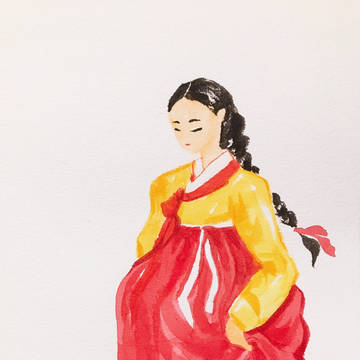Hanbok girl