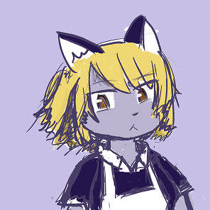 猫メイド練習