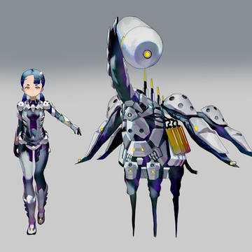 メカ少女+天馬