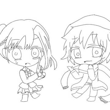 キミガシネちびキャラ
