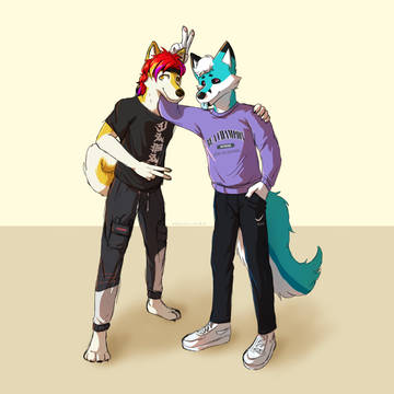 Comm for @Blu_Folf