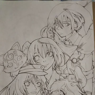 本丸顕現順イラストになるはずだった