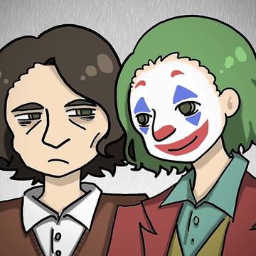 ジョーカーさんとアーサーさん。