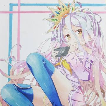 白（临摹）