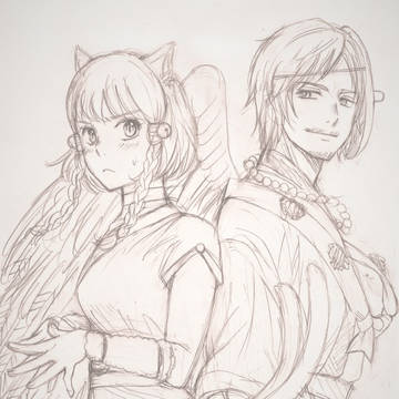 猫又と天狗