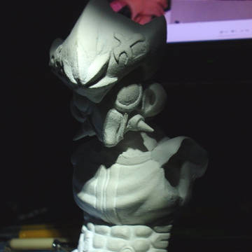 零フィギュア(制作中)途中経過