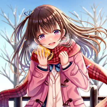 「おはよ！いっしょに行こっ♪」