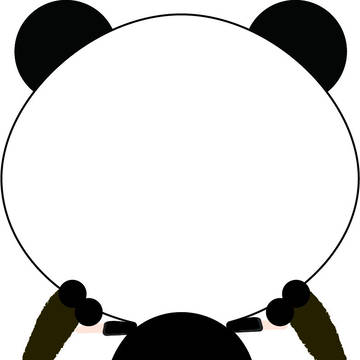 cartoon design_cosplay panda