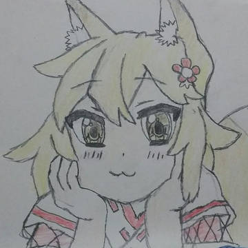 Senko-san pencil art