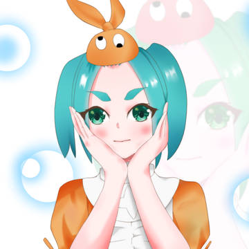 照れる余接ちゃん