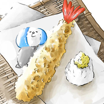 らくがき ぷるぷるなぺんぎん