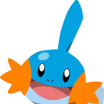 Polygon Mudkip Art