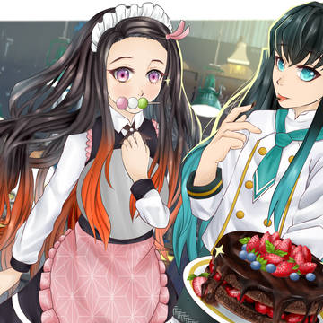 Kimetsu Cafe AU