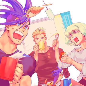 【冬コミサンプル】三竦みおまんぢゅ本