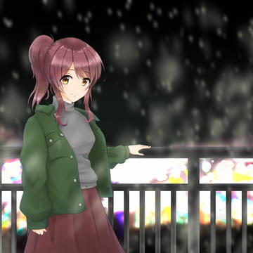 甜花と冬