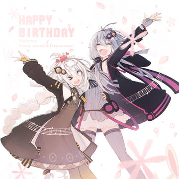 結月ゆかり&紲星あかり誕生日オメデトウ!