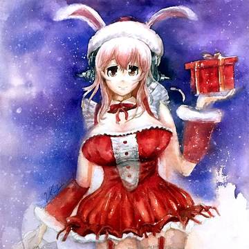 Super Sonico: Santa Ver.