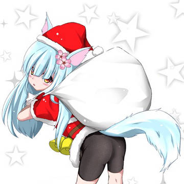 狐雪ひぃなサンタver