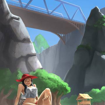 Under Bridge Beach