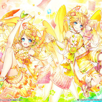 【ミクコレ】鏡音リンちゃん、レン君お誕生日おめでとう！