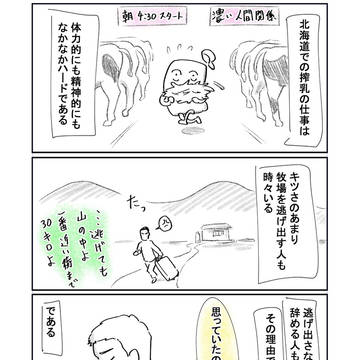 エッセイ漫画『大きな理想を持つと待っているもの』