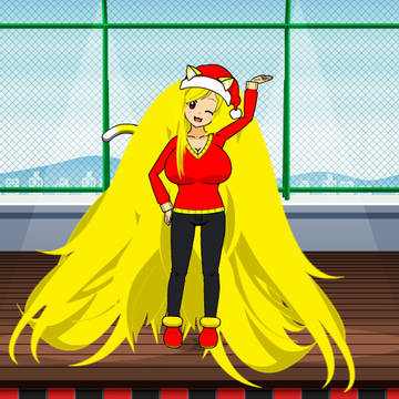 Christmas Rubia