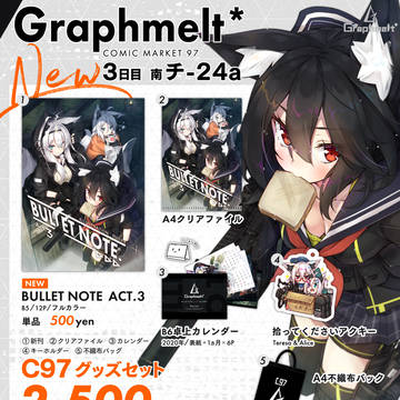 【C97】コミックマーケット97お品書き【こみけ】