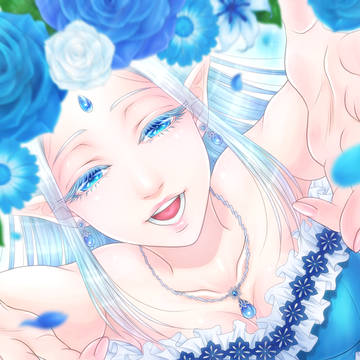 アクアマリン・ティアドロップ
