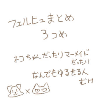 フェルヒュまとめ3