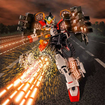ガンダムヘビーアームズ イーゲル装備