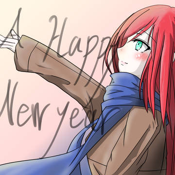 新年の夜明け