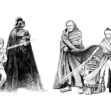 ミニ絵巻　スターウォーズ