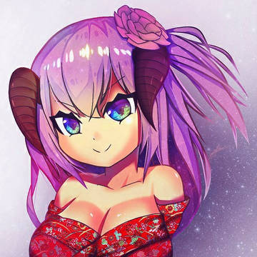 謹賀新年 悪魔お姉さん