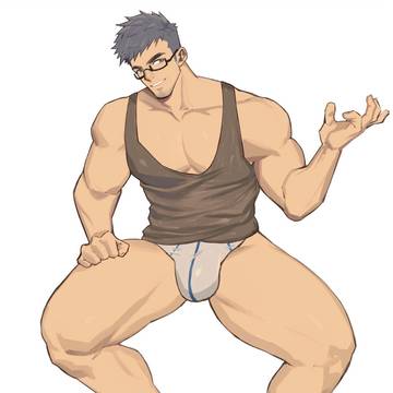 眼镜男