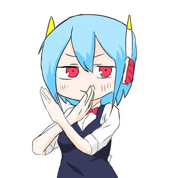 くら寿司の青髪ちゃん