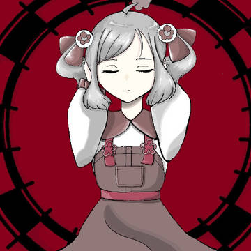 新人vtuberえみまゆあ自画像