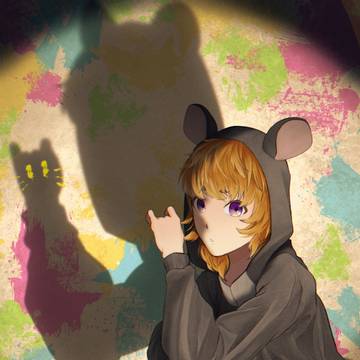 「猫の影絵ちゅう！」