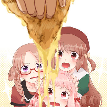 例の1kgチーズピザ