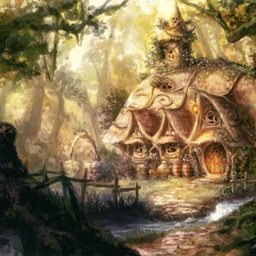 【制作過程】魔女の庵