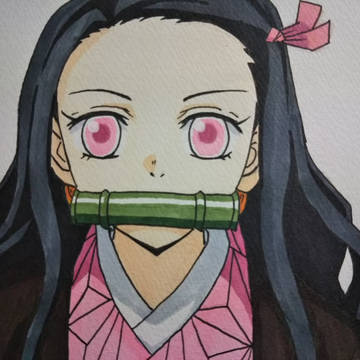 鬼滅キャラの模写2