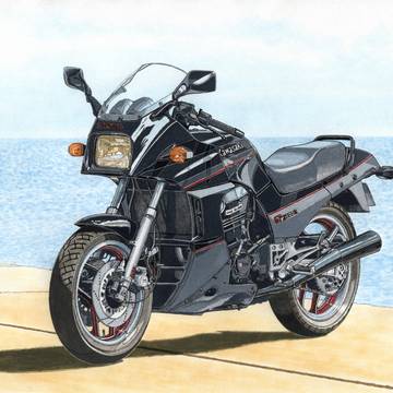 The first 'Ninja'（GPZ900R）