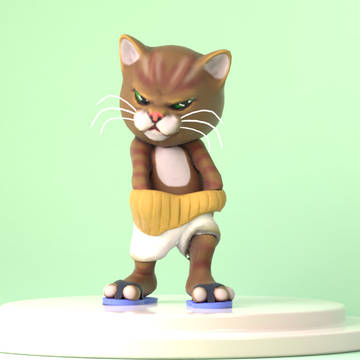 VRChat用アバター ぬっころちゃん