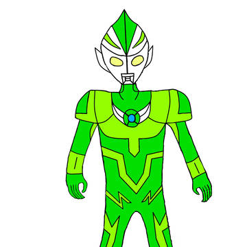 ウルトラマンエレメンタル　『登場ウルトラマン・リメイクイラスト』
