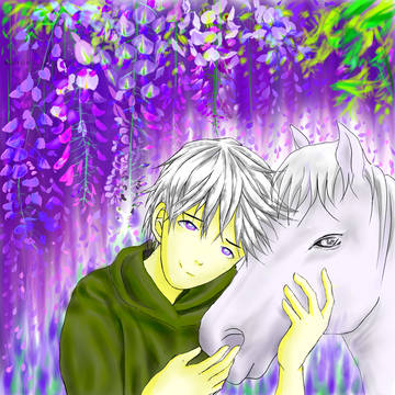 少年と馬